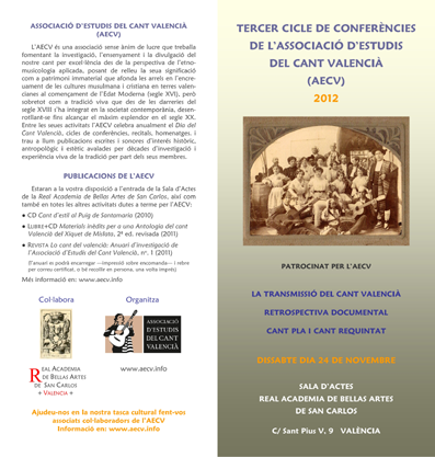 dipticconferenciesAECV2012